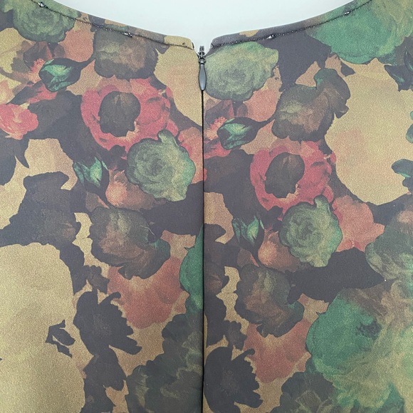 Essentiel Antwerp Floral Camo Short Sleeve Dress Size 10 - Picture 8 of 13